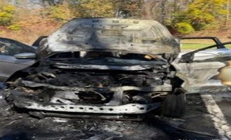 Quick Knockdown by Winsted Squad 5 Halts Car Fire in Barkhamsted
