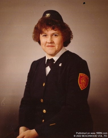 Patricia Coletta, life member of Beachwood FD