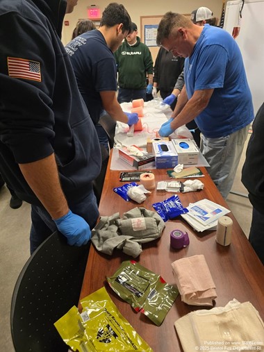TECC Session Builds Skills in Bleeding Control and Patient Evacuation
