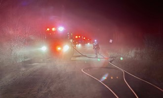 Rindge Firefighters Battle Brush Fire and Arson in Same Evening