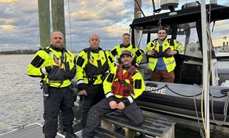 ABR Marine Units Assist Long Beach Fire in Water Rescue Call.