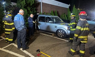 East Williston Firefighters Complete Vehicle Extrication Training.