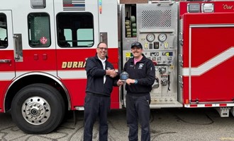 Durham Firefighter Josh Boldebook Completes Probationary Training
