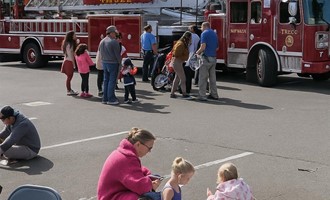 Families Learn Fire Safety Tips from Norwalk FD