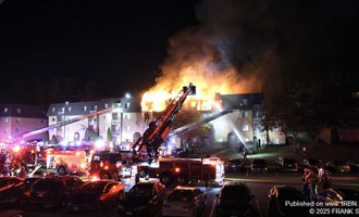 Gloucester Township Third Alarm Fire Leaves Five Injured, One Hundred Persons Displaced, and Heavily Damages Apartment Building