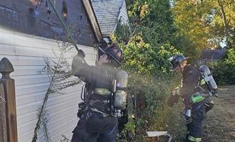 Lakeview Responds to Two Working Fires in Close Succession.