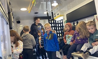 Dummerston Firefighters Take Part in School Safety Day