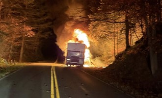 Dummerston Firefighters Knock Down Overnight RV Fire on Middle Road