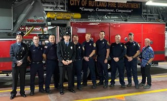 Third-Generation Firefighter Earns Full-Duty Status in Rutland