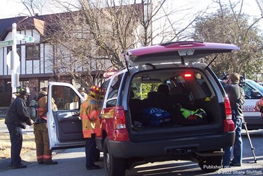 Marietta Fire in command