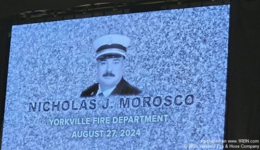 Yorkville Fire Chief Honored at State Memorial