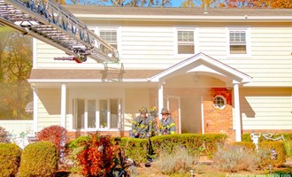 Dix Hills Handles Afternoon Kitchen Fire