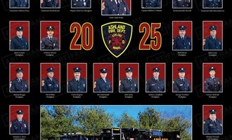 Ashland Fire Updates Department Photo with New Members