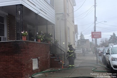 Garfield Basement fire.