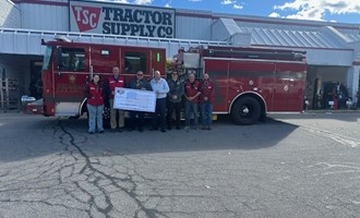Tractor Supply Honors Merrimack Fire Department