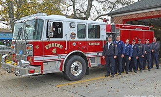 New fire trucks in Waltham