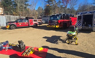 EVFD Hosts Mock MVA Drill for EMR Trainees