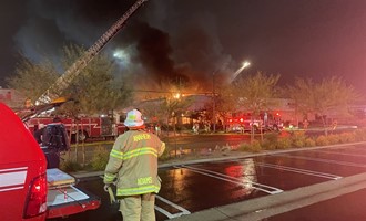Three-Alarm Commercial Structure Fire in Anaheim