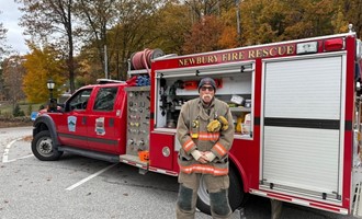 Newbury Firefighters Join Community for Annual Trunk or Treat