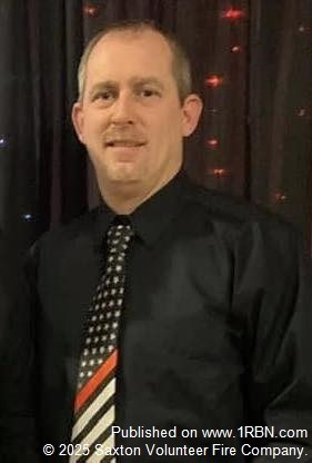 Ronnie Jenkins Appointed Fire Chief of Saxton Fire Company