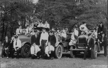 West Paterson firemen with their 1920