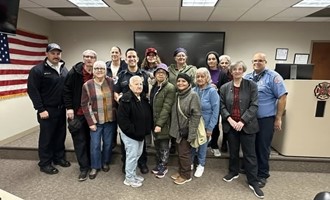 Fire Department Hosts CPR and First Aid Training for Office on Aging