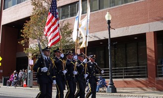 Veterans Day Parade in Fall River