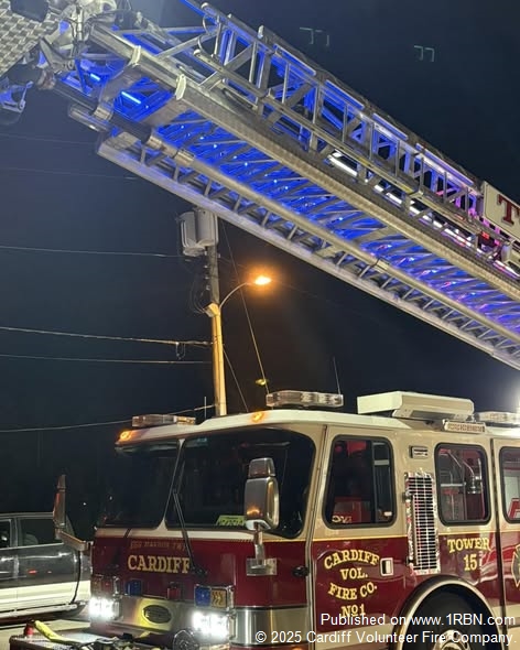 Company Members Practice Chimney Fire Operations with Chain Kit