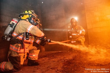 Slingerlands FD Live Fire Training