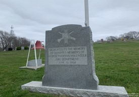 Tiverton, R.I. Memorial to Deceased Firefighters