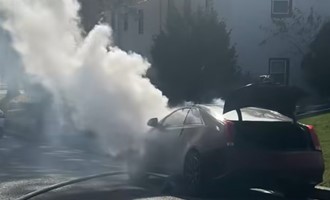 Lebanon Firefighters Contain Vehicle Fire With No Injuries Reported.