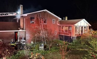 Lower Alsace Fire Company Assists at Structure Fire in Alsace Township