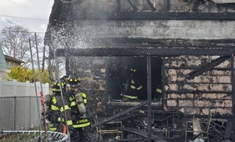 Engine 6 and Truck 2 Assist at Multi-Home Fire Response.