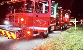 Engine 27 Responds with Five Firefighters to Mutual-Aid Call.