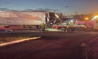 Station 26 Responds to Route 202 Crash Involving Two Trucks