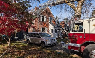 Holmes Fire Company Operates Two Hours at Residential Fire