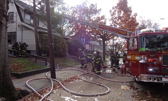 Ridgefield park Makes Quick Work of Electrical fire