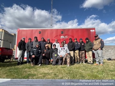 Brigantine Divers Train in Rapid Response and Black Water Operations