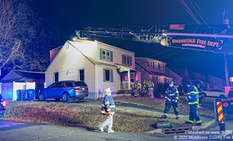 Multiple Departments Battle Cornell Street House Fire in Avenel