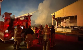 Mutual Aid Crews Assist Station 18 During Seven-Hour Firefighting Operation