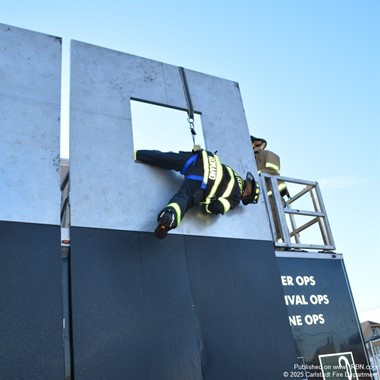 Carlstadt Fire Department receives training on Petzl EXO AP bailout systems