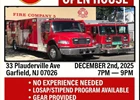 Garfield Volunteer Fire Company #5 announces December open house recruiting event