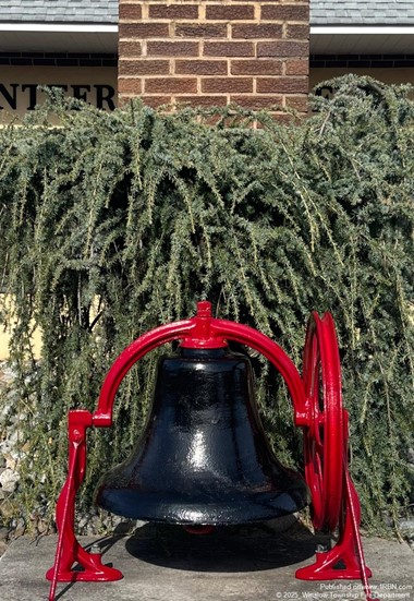 Bell dates back 80–100 years to the original schoolhouse era