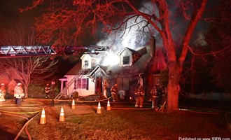 Fire Claims Life of Town Resident: Destroys Home