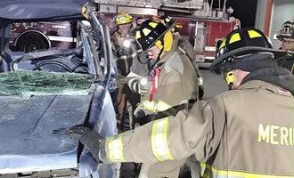 Plainfield Fire Trains on Donated Extrication Tools