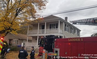 Canteen 1 Assists Crews on Jane Street Fire