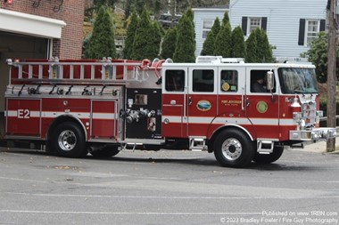 Port Jefferson Fire Department New & Old Engine 2