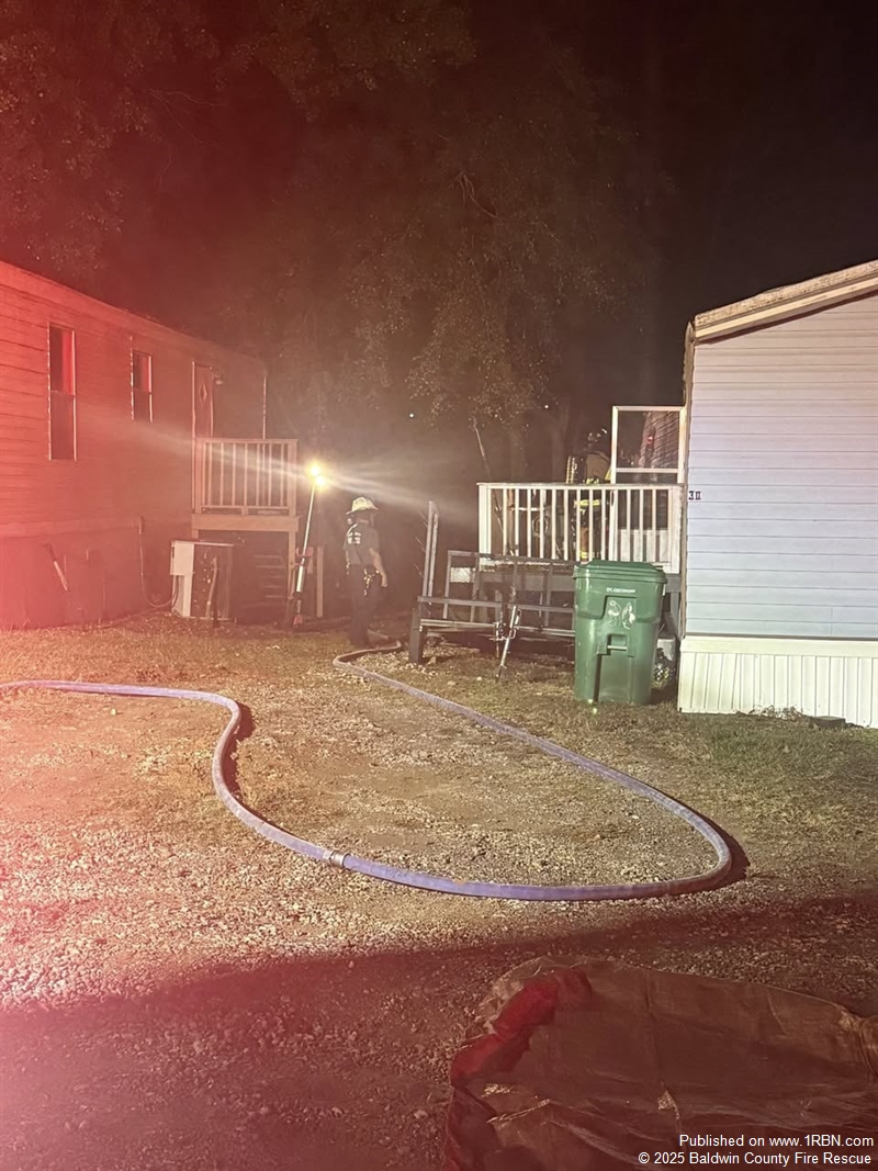 Baldwin County Fire Rescue responds to second residential fire of the ...