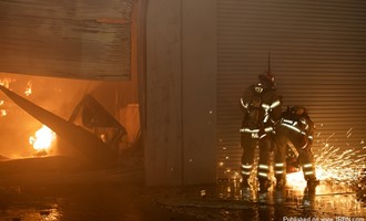 Commercial Structure Fire in Yorba Linda