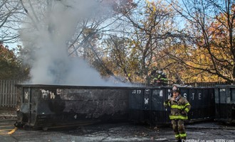 Happauge Handles Dumpster Fire